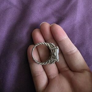 Judith Ripka Twisted Silver Band